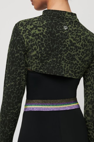 Mini crop top - Kaki