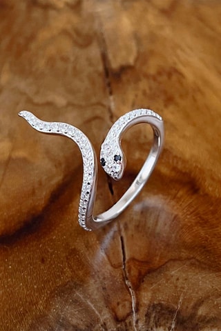 Bague - Argent et zircons