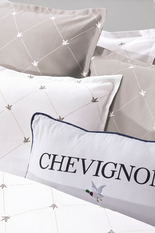 2 Katoensatijnen Kussenslopen 80 Draad/cm² Esprit jungle- Taupe