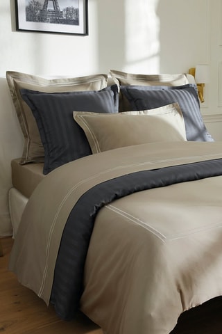 Conjunto de edredão em cetim de algodão 80 fios/cm² Saint-Tropez Toupeira