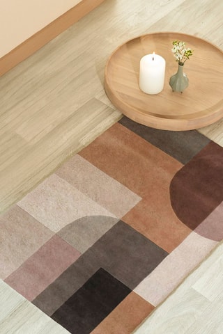 Vloerkleed Vista - Bruin