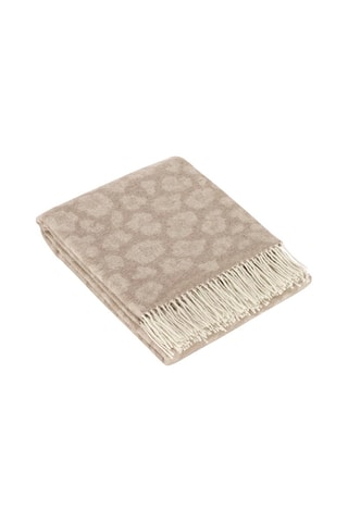 Geweven Plaid Manuel 
Taupe