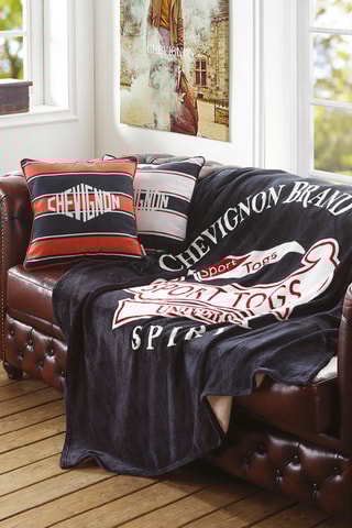 Plaid Donkerblauw - 130 x 160 cm