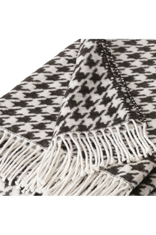 Plaid Zwart en Wit - 130 x 170 cm