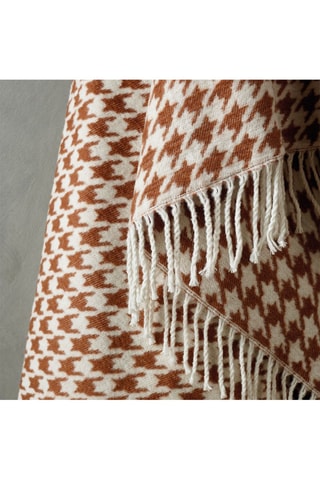 Plaid Bruin en Wit - 130 x 170 cm