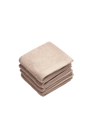 4 toalhas de rosto Toupeira - 30 x 30 cm