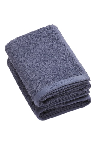 2 Handdoeken Donkerblauw - 50 x 100 cm