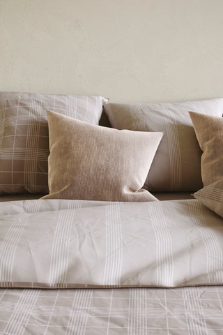 Kussenhoes Corduroy 
Taupe - 45 x 45 cm