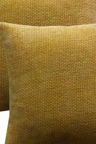 Kussenhoes Robin- Geel - 45 x 45 cm