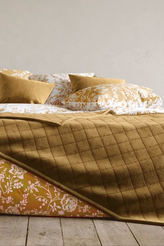 Colcha Corduroy - Mostarda