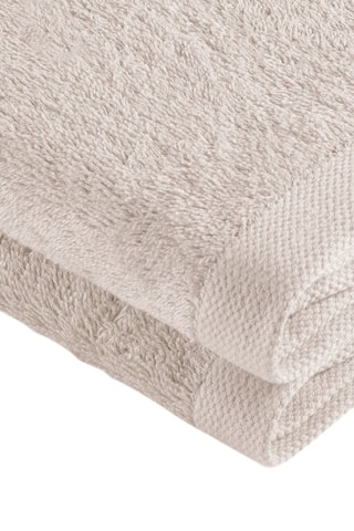 2 theedoeken - 
Zandkleurig