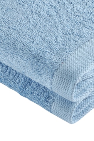 2 theedoeken - 
Hemelsblauw