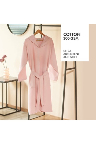 Roupão Colmeia - Rosa