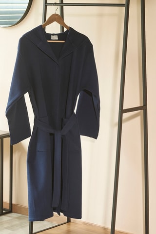 Badjas Nid d’Abeille-. Donkerblauw