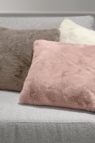 Kussenhoes Uni - 40 x 40 cm - Lichtroze