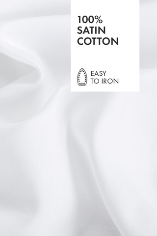 Fronha de travesseiro em algodão 80 fios/cm² Uni 1 baratta - Branco