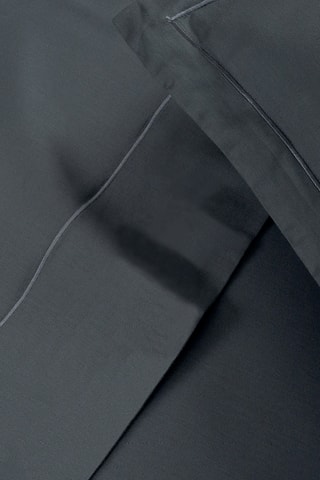 2 fronhas em cetim de algodão 80 fios/cm² Uni 1 baratta - Cinzento-escuro