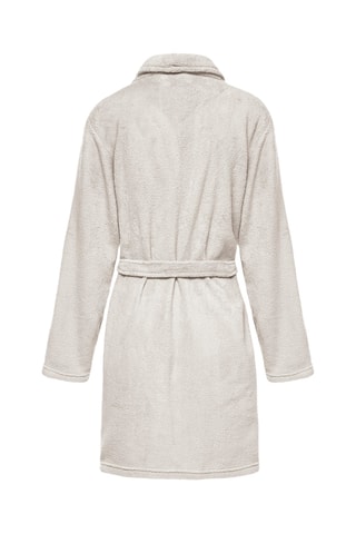 Roupão Uni - Cinzento-claro