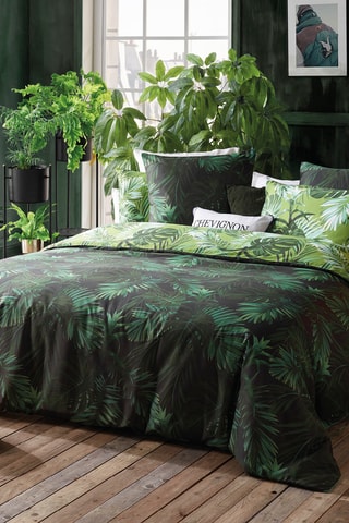 Katoenen Laken 80 Draad/cm² Jungle - Groen