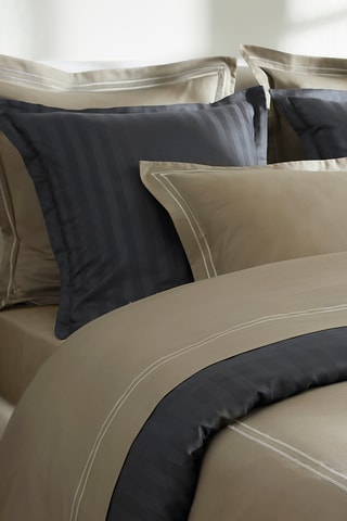 Conjunto de edredão em cetim de algodão 80 fios/cm² Bastia - Toupeira