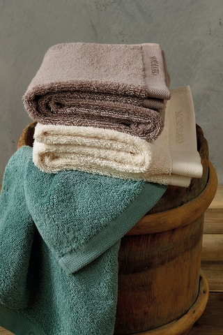4 Handdoeken Lagon - Ivoorkleurig