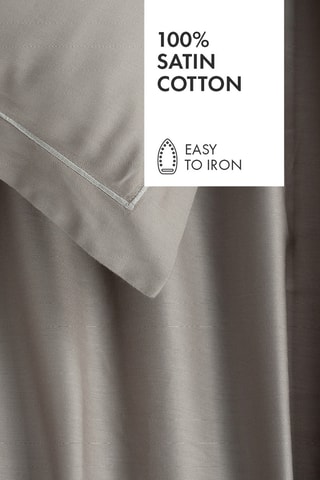 Conjunto de lençóis em cetim de algodão 80 fios/cm² Uni - Toupeira