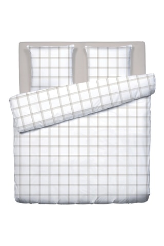 Katoensatijnen Lakenset 80 Draad/cm² Aaron - Taupe