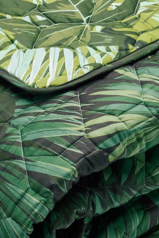 Katoensatijnen Sprei 80 Draad/cm² Junge - Groen