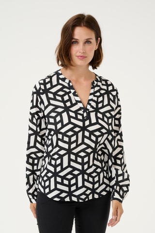 Blusa - Branco e preto