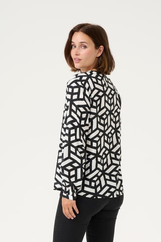 Blusa - Branco e preto