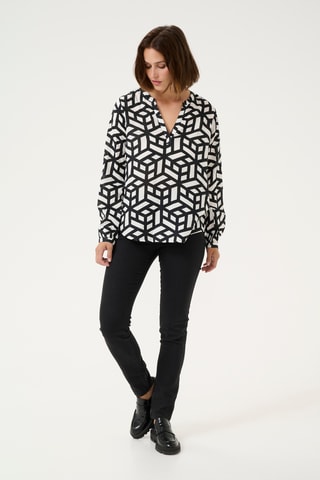 Blusa - Branco e preto