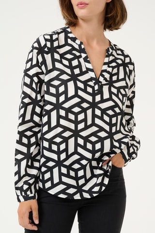 Blusa - Branco e preto