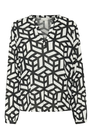 Blusa - Branco e preto