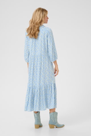 Vestido midi - Azul-claro