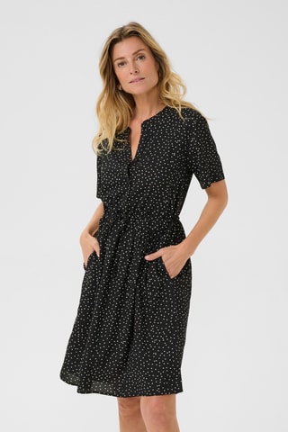 Vestido estilo patinadora - Preto