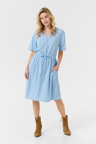 Vestido estilo patinadora - Azul-claro