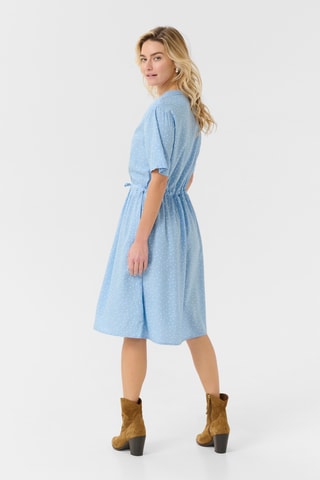 Vestido estilo patinadora - Azul-claro