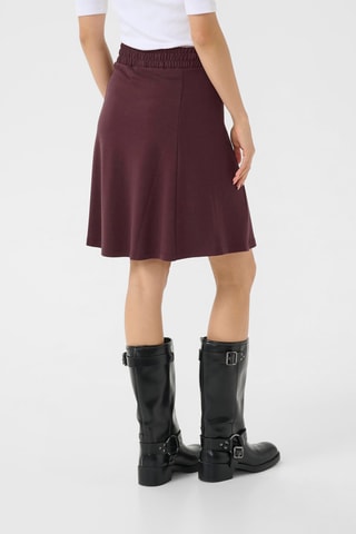 Saia estilo patinadora - Bordô