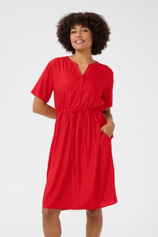 Vestido estilo patinadora - Vermelho