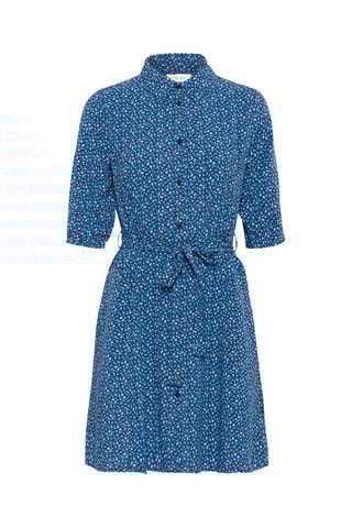 Vestido-camisa - Azul