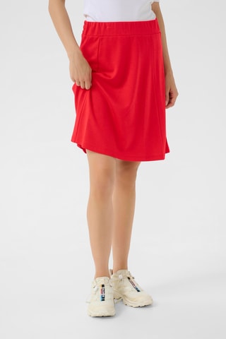 Saia estilo patinadora - Vermelho