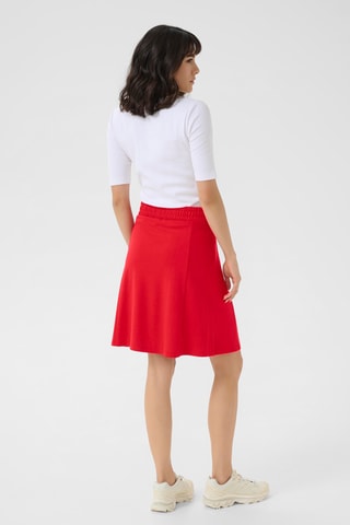 Saia estilo patinadora - Vermelho