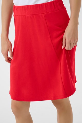 Saia estilo patinadora - Vermelho