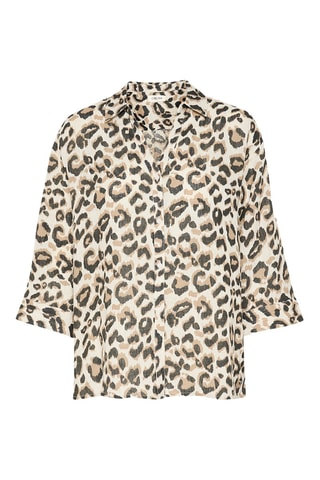 Camisa em linho - Bege