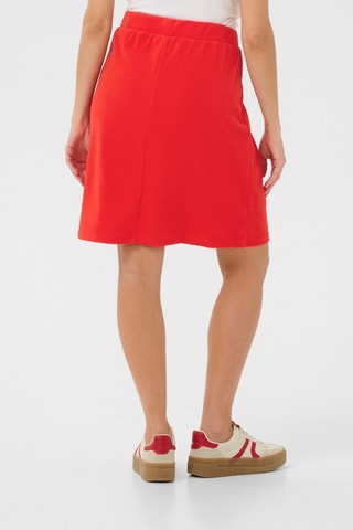 Saia estilo patinadora - Vermelho