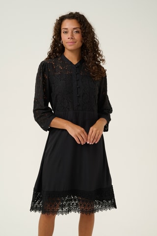 Vestido estilo patinadora - Preto