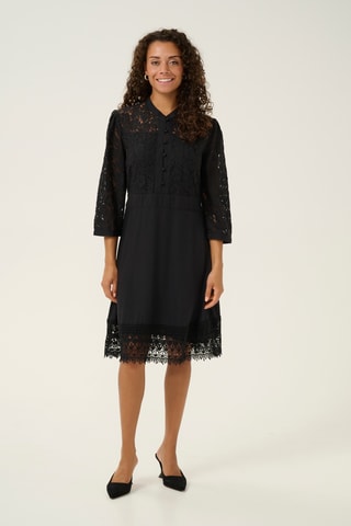 Vestido estilo patinadora - Preto