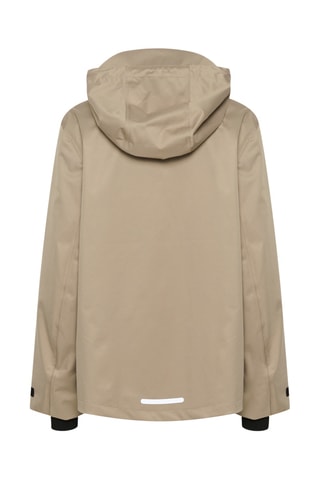 Impermeável com capuz - Bege
