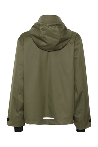 Impermeável com capuz - Caqui