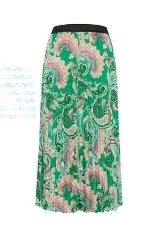 Saia plissada - Verde